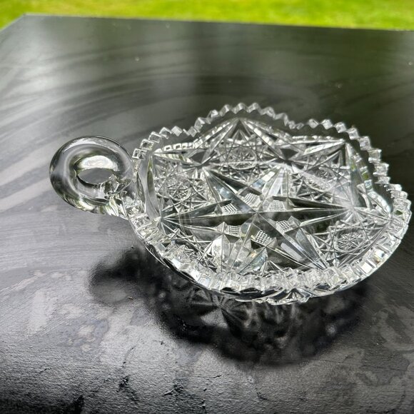 #3641 Vintage Royal by Edinburgh Crystal  VINTAGE CRYSTAL CANDY DISH - Picture 2 of 14